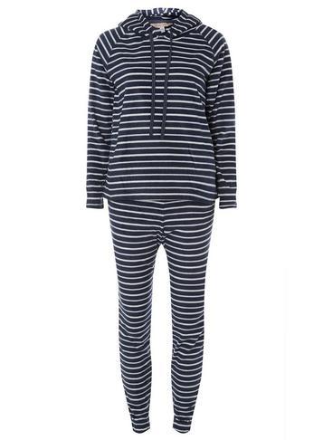 Dorothy Perkins Navy Striped Hood Twosie