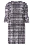 Dorothy Perkins Multi Colour Check Print Shift Dress