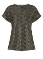 Dorothy Perkins *tall Gold Shimmer T-shirt