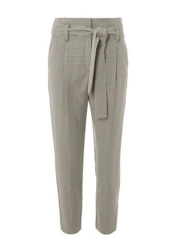Dorothy Perkins Petite Check Tie Waist Trousers