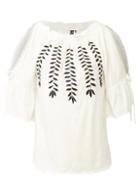 *izabel London Cream Drop Shoulder Top