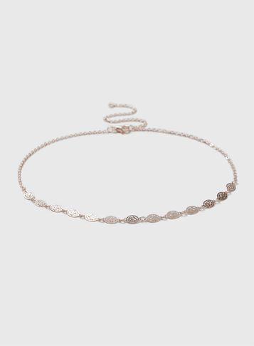 Dorothy Perkins Gold Detailed Choker Necklace