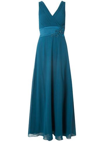 Dorothy Perkins *showcase Forest Green 'aria' Maxi Dress