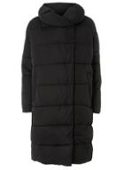 Dorothy Perkins Black Longline Duvet Coat