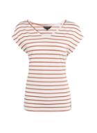Dorothy Perkins Ginger Stripe Slub Button T-shirt