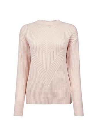 Dorothy Perkins Blush Ribbed Stitch Jumper