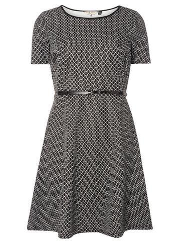 Dorothy Perkins *billie And Blossom Petite Monochrome Skater Dress
