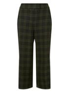 Dorothy Perkins Check Wide Leg Cropped Trousers