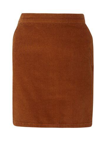 Dorothy Perkins *tall Tan Cord Skirt