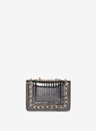 Dorothy Perkins Black Patent Mini Chain Bag