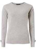 Dorothy Perkins Grey Bow Cuff Jumper