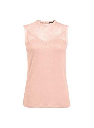 Dorothy Perkins Blush 'victoriana' Lace Insert Top