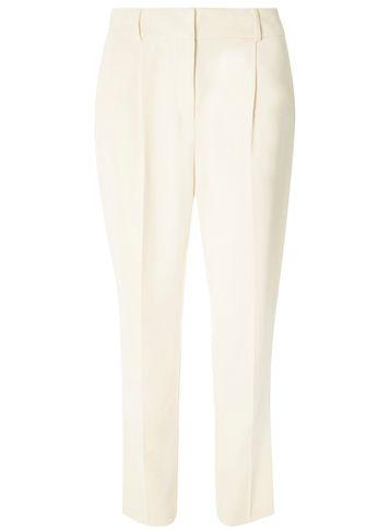 Dorothy Perkins Peach Satin Crepe Tapered Leg Trousers