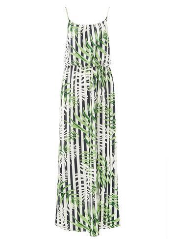 Dorothy Perkins *only Multi Striped Jungle Print Camisole Dress