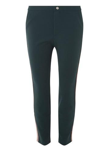 Dorothy Perkins *only Green Jersey Stripe Trousers