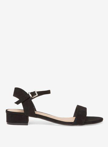 Dorothy Perkins Wide Fit Black Spirit Sandals