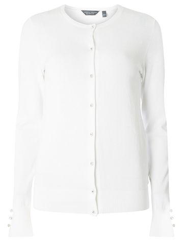 Dorothy Perkins *tall White Core Cardigan