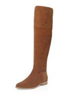 Dorothy Perkins Brown Suede 'tallulah' Knee High Boots