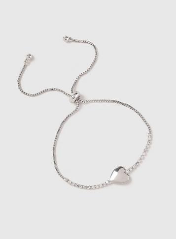 Dorothy Perkins Silver Heart Wristwear