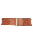Dorothy Perkins Tan Chevron Waist Belt