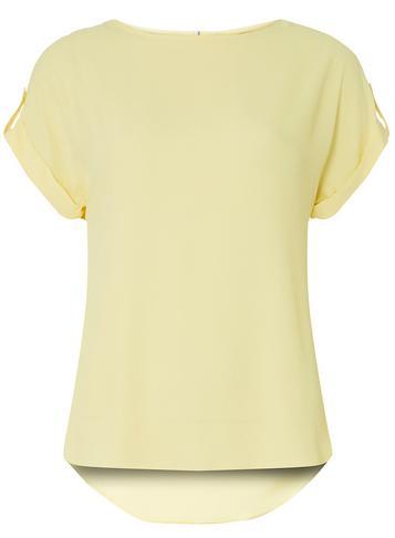Dorothy Perkins Lemon Button T-shirt