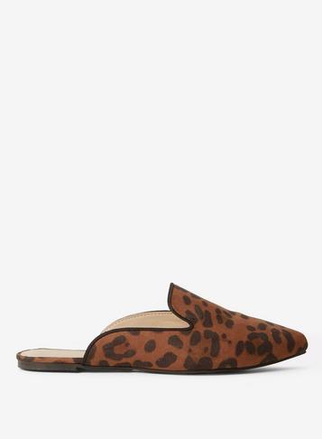 Dorothy Perkins Leopard 'haze' Mules