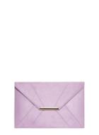 Dorothy Perkins Lilac Envelope Clutch Bag
