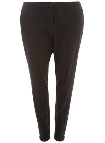 Dorothy Perkins *dp Curve Black Formal Tailored Straight Leg Trousers