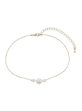Dorothy Perkins Three Pearl Choker