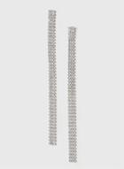 Dorothy Perkins Silver Cup Chain Drop Earrings