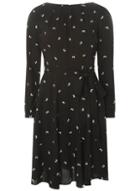 Dorothy Perkins *billie & Blossom Black Butterfly Print Dress