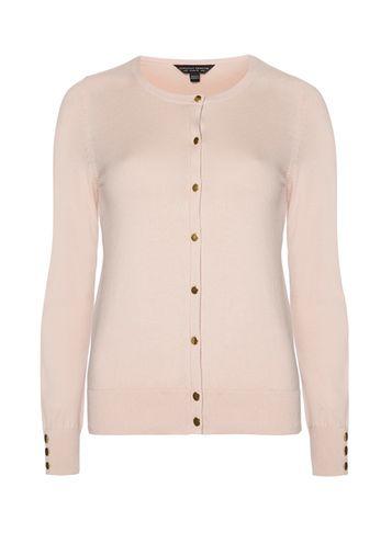 Dorothy Perkins *tall Nude Cotton Cardigan