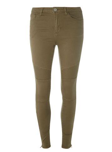 Dorothy Perkins Khaki Biker Trousers