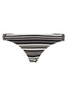 Dorothy Perkins Stripe Ruched Side Bikini Bottoms
