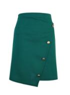 Dorothy Perkins *green Asymmetric Skirt