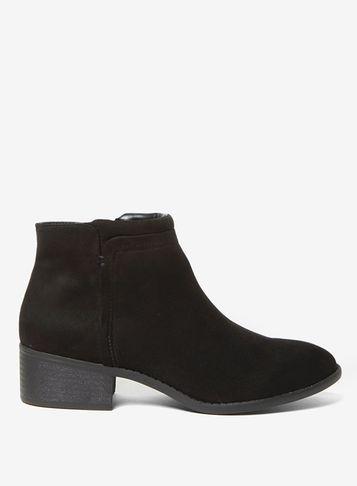 Dorothy Perkins Black 'marble' Ankle Boots