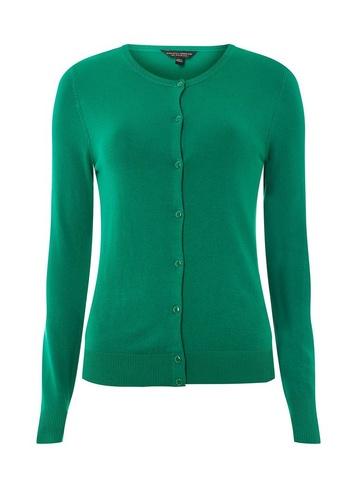 Dorothy Perkins Green Button Cardigan