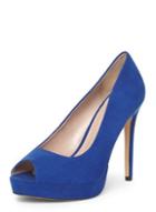 Dorothy Perkins Wide Fit Blue 'gift' Court Shoes