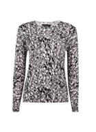 Dorothy Perkins Blush Camouflage Print Fine Knit Jumper