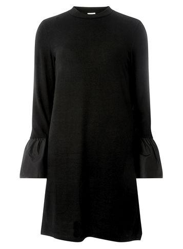 Dorothy Perkins *noisy May Black Cuff Shift Dress