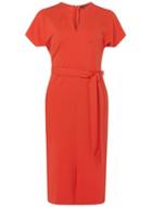 Dorothy Perkins *tall Red V-front Dress