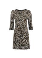 Dorothy Perkins *multi Colour Leopard Print Shift Dress