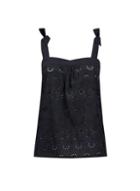 Dorothy Perkins Black Broderie Camisole Top