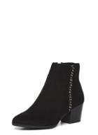 Dorothy Perkins Black 'macy' Chain Ankle Boots