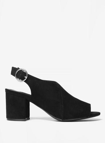 Dorothy Perkins Black 'savoy' Heeled Sandals