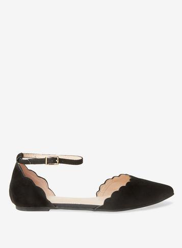 Dorothy Perkins Wide Fit Black 'honey' Pumps