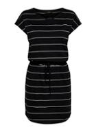 *only Black Short Sleeve Tennis Dress