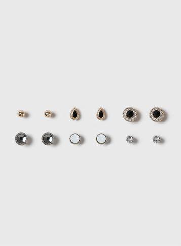 Dorothy Perkins Mixed Shape Stud Set