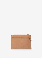 Dorothy Perkins Pale Gold Double Zip Wristlet