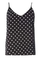 Dorothy Perkins *only Black Polka Camisole Top